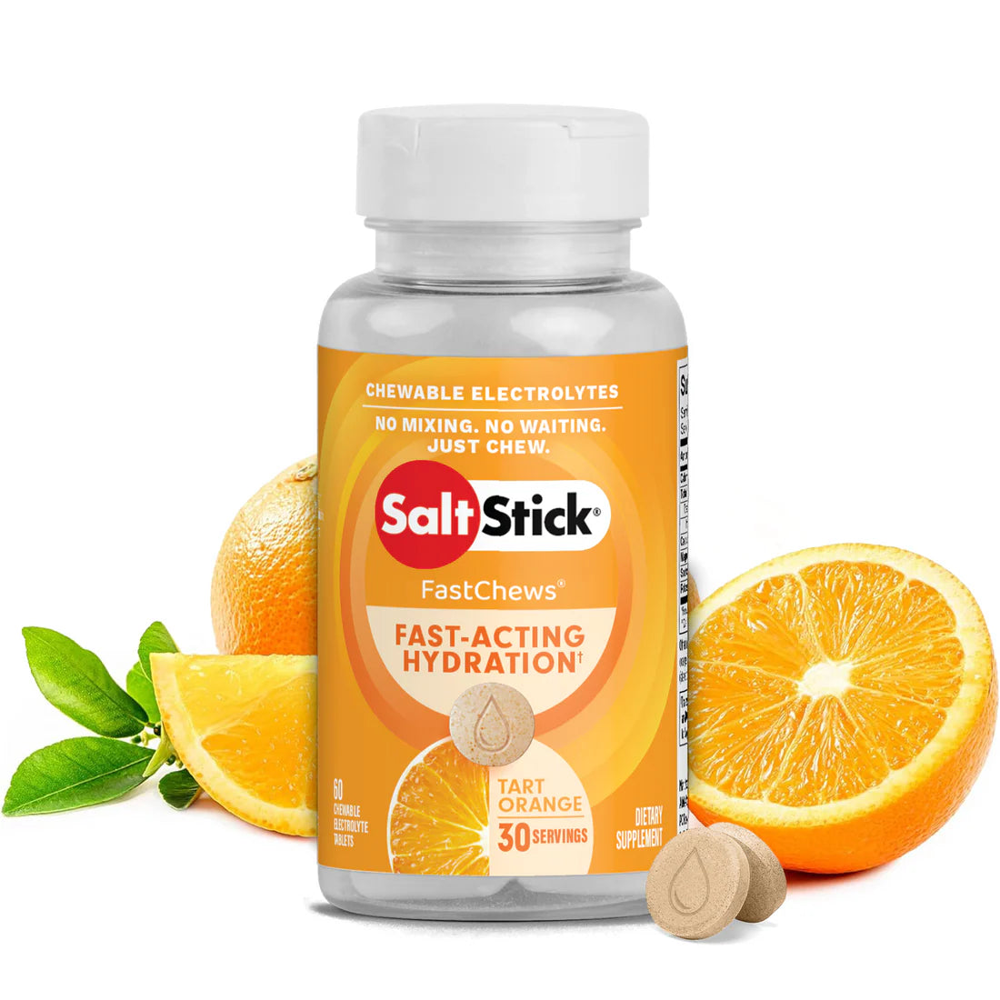 SaltStick Fast Chews Tart Orange
