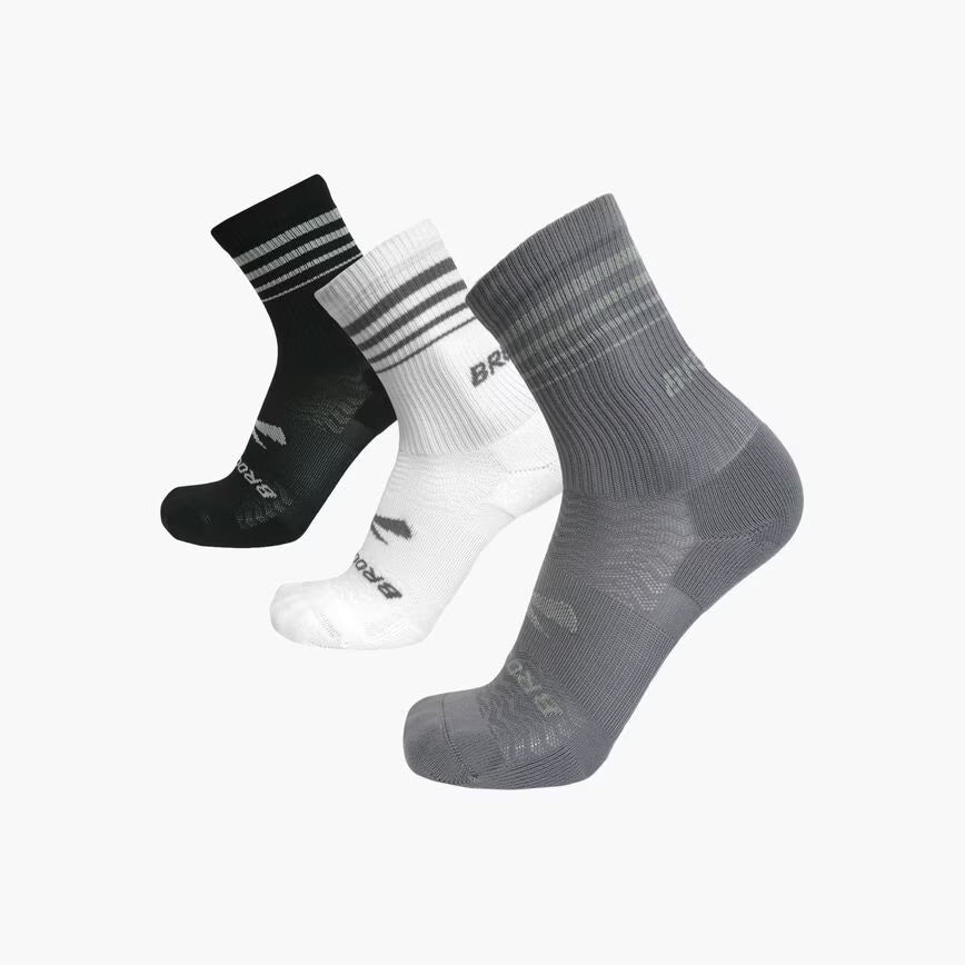 Brooks Run-In Crew 3-Pack