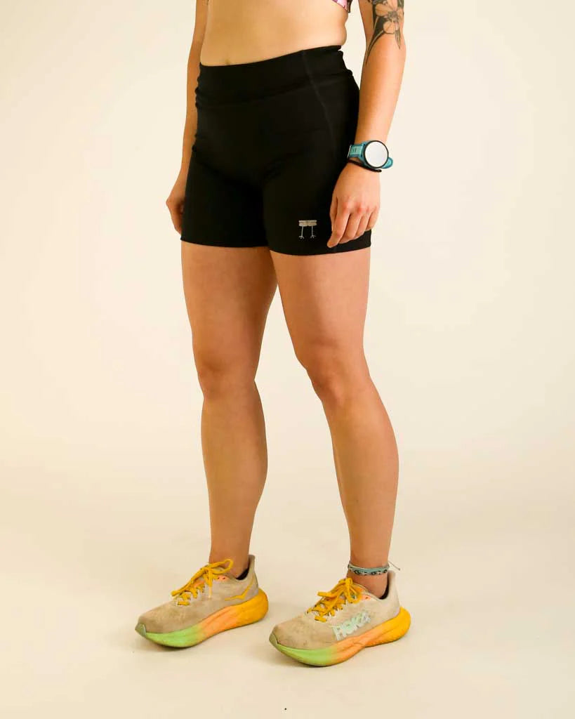 Chicknlegs Women's FLY High-Waisted 5" Biker Shorts