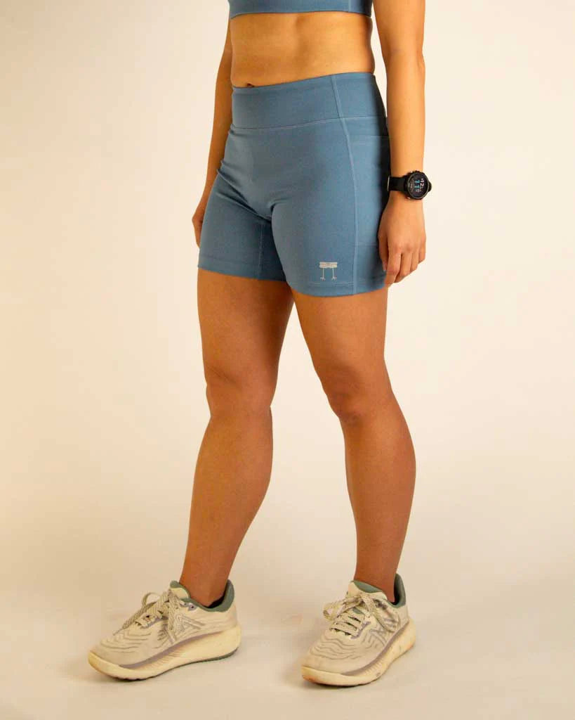 Chicknlegs Women's FLY High-Waisted 5" Biker Shorts
