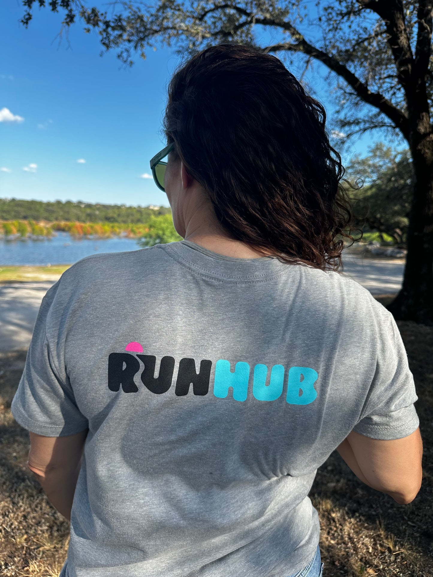 Women's RunHub t-shirt, print 2 sides