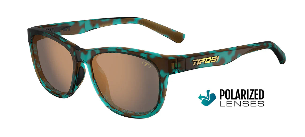 Tifosi Polarized Swank, Blue Confetti