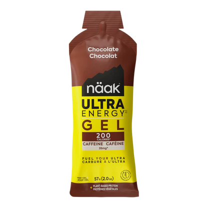 Naak Ultra Energy Chocolate Gel w/Caffeine